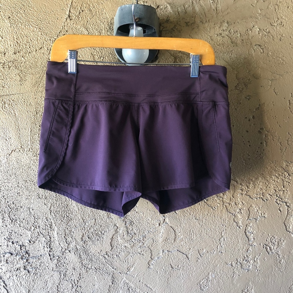 Lululemon Purple Running Short